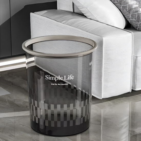 Acrylic Trash Can